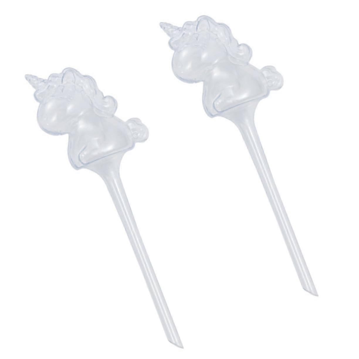 2 pieces selfwatering balls automatic watering can window garden irrigation white