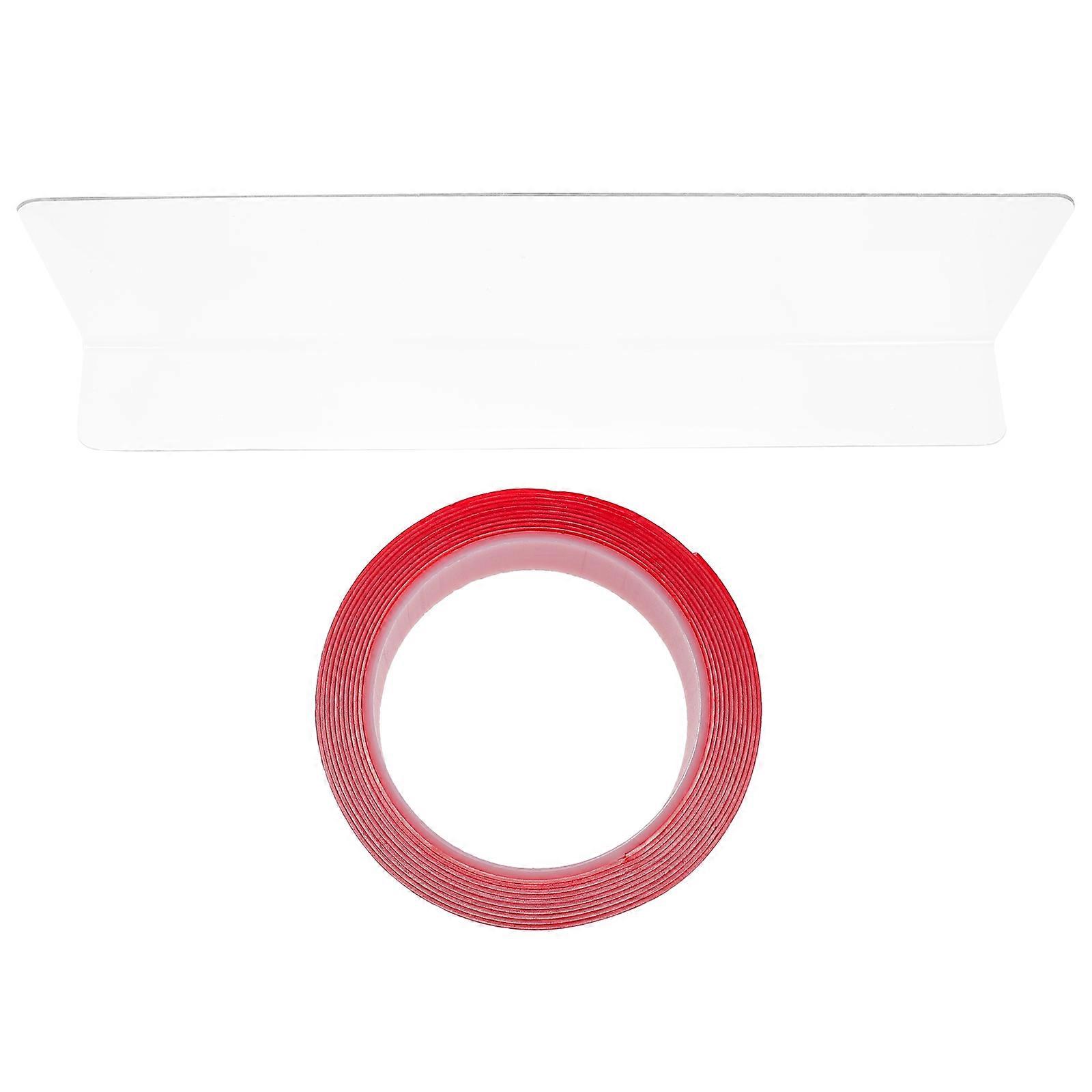 Plastic Shelf Dividers for Supermarkets Transparent for Stable Organization Racks 7.87 Inches