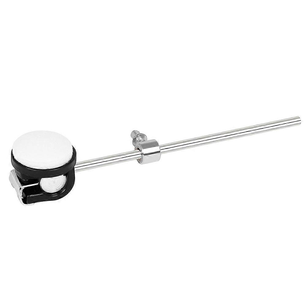 Black ABS Drum Pedal Hammer for Drum Set Kit with Durable Felt Counterweight Practical for