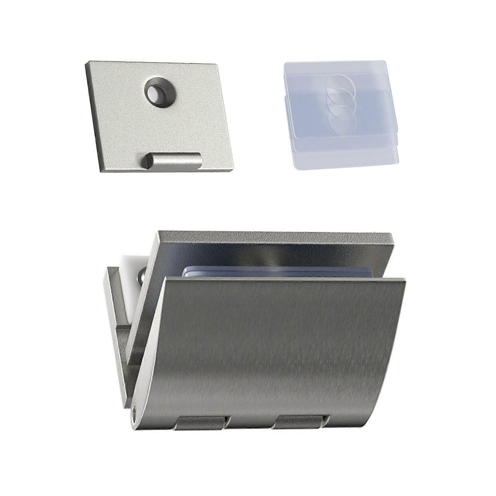Heavy Duty Glass Partition Clamp Reliable Holder Functional Glass Holder Practical Fixation for Strong Installation Multicolor