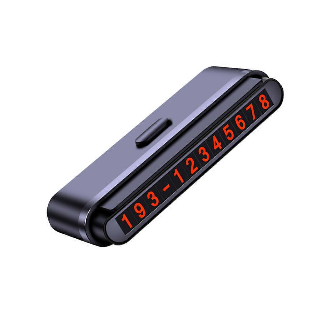 Parking for Car Temporary Parking Notification Easy Installation Black 1Set
