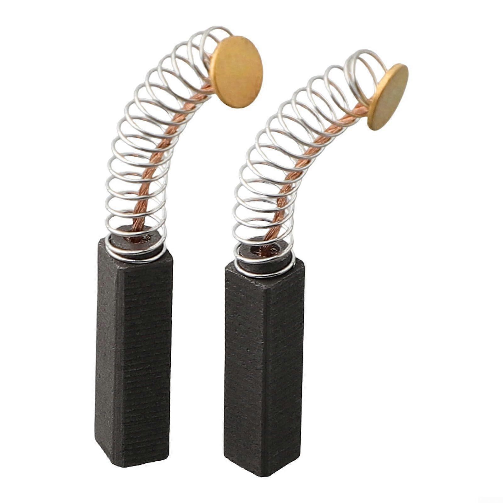 Electric Motor Carbon Brushes 2 Pack for Sustainable Performance, Compatible with Various Models, Durable Material