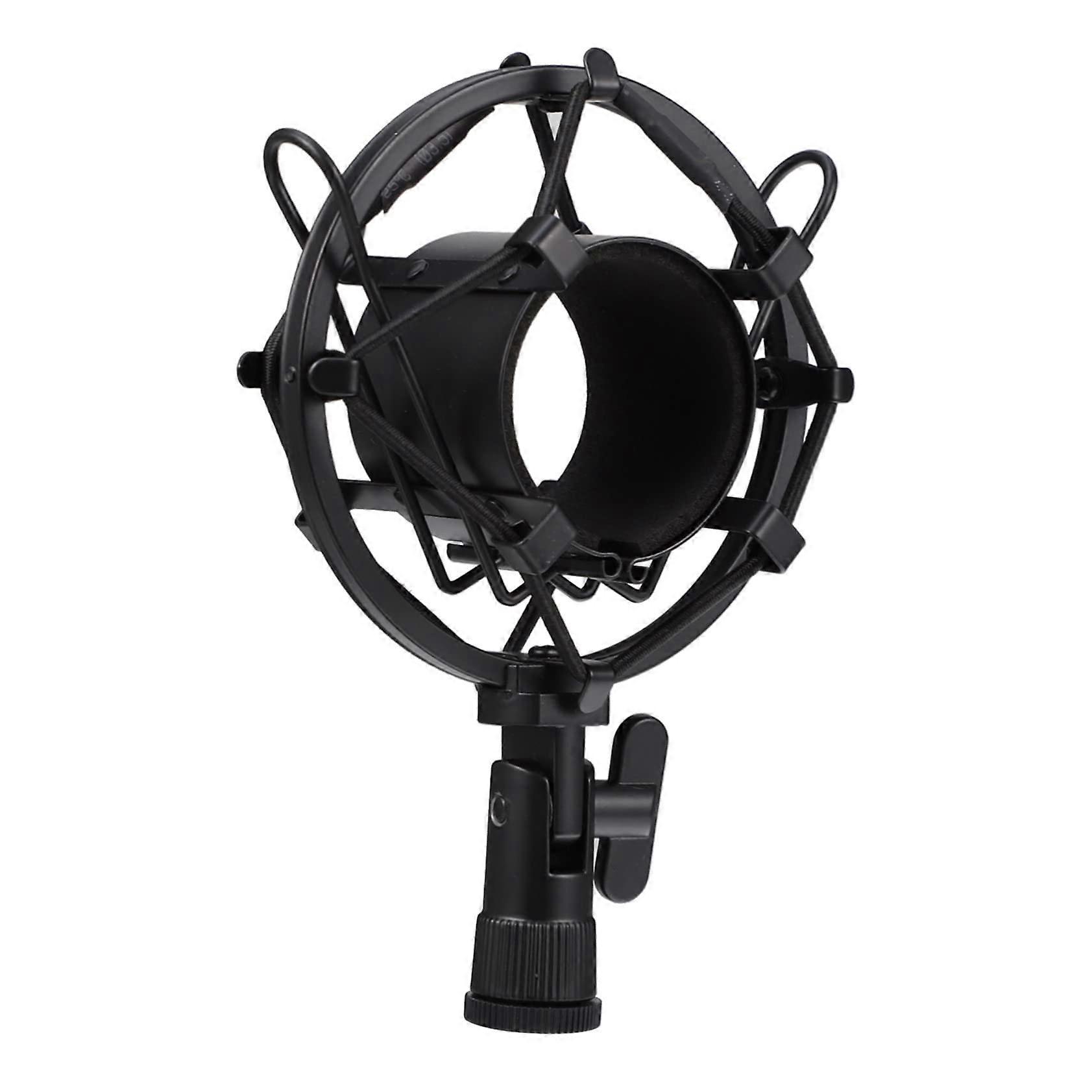 1 piece microphone holder with shock absorber, flexible design for streaming and recording