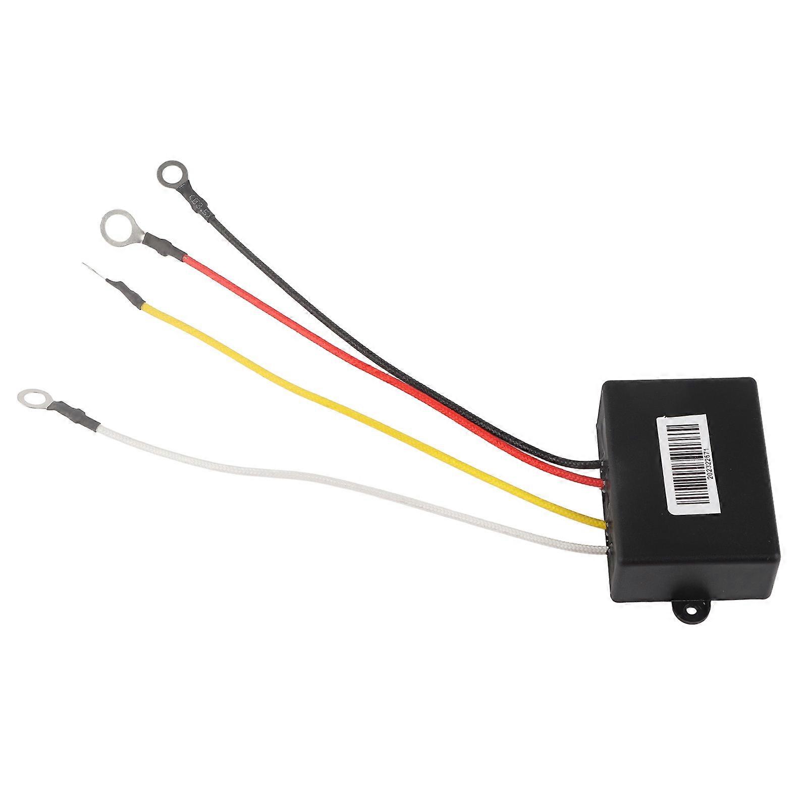 12V Winch Remote Control Set Wireless Electric Single Switch Heavy Duty Replacement for Truck