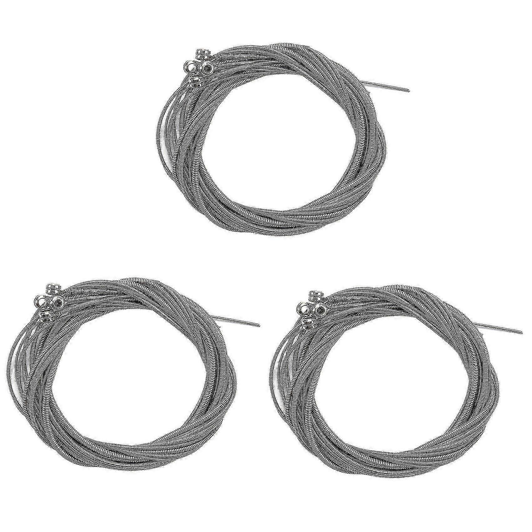 4 st rostfria basträngar till basgitarrdelar och tillbehör