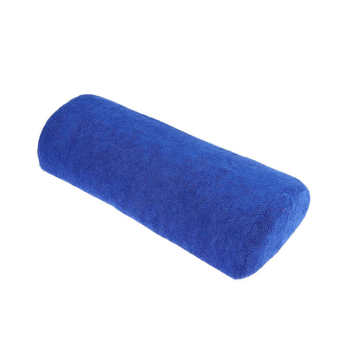 Manicure Hand Rest Pad Blue Wrist Support Manicuring 30.00X12.00X6.00CM Plush 1Pack