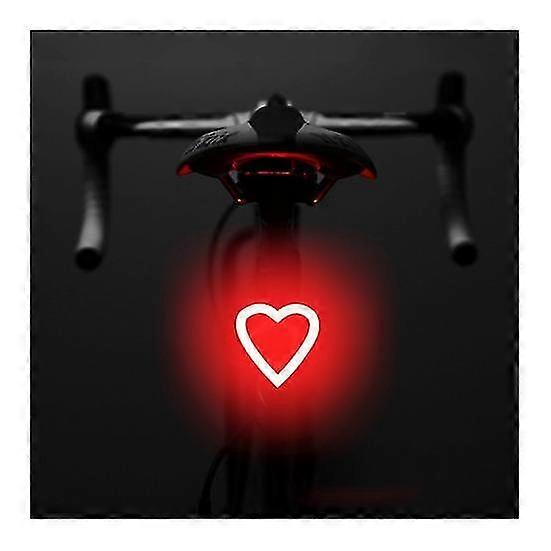 Bicycle Rear Light High Brightness Waterproof Multiple Lighting Modes Rechargeable Bike Safety Warning Tail Light