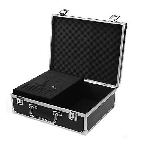 Aluminium Tool Case With Lock Designed For Professionals 31.50X24.00X11.80CM Black Color Organization 1Pack