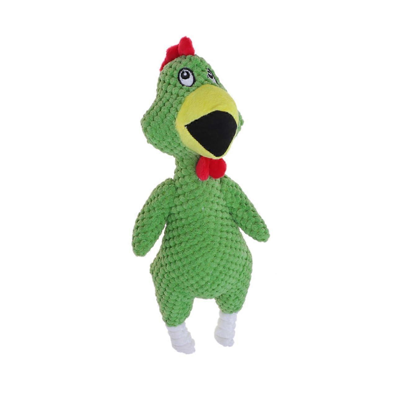Screaming Chicken Plush Toy for Dogs - Interactive Squeaky Chew Toy for Small to Medium Dogs, Safe Material, Durable Design