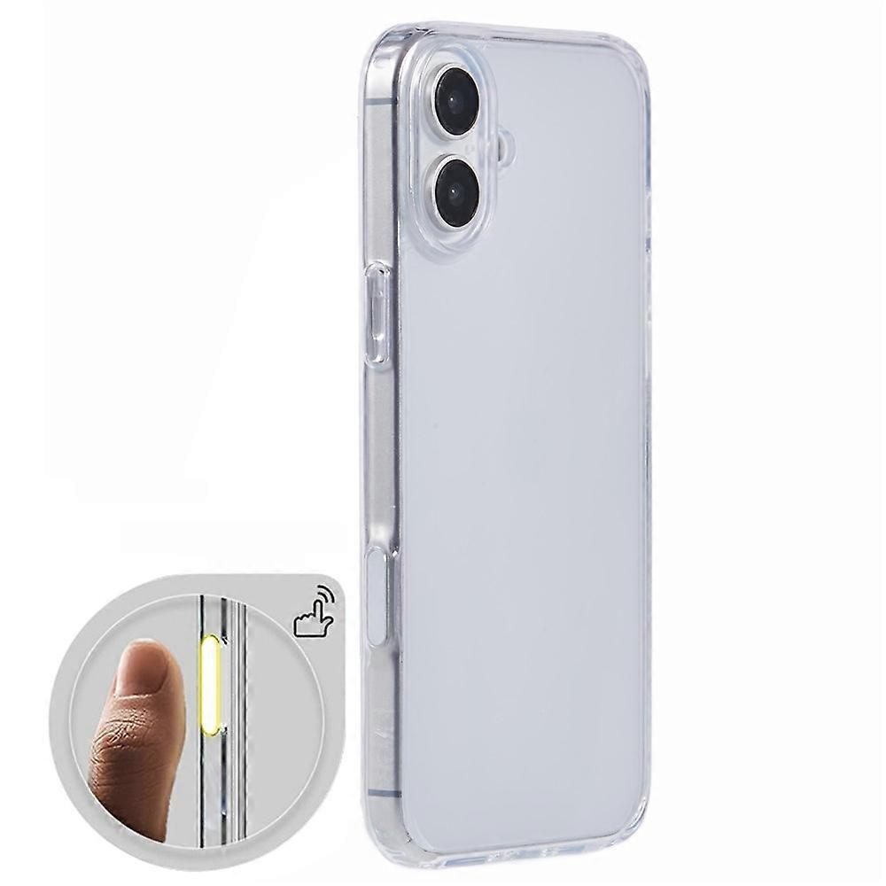 X-LEVEL Compatible For iPhone 17 Phone Case TPU + PC Clear Back Cover with Camera Control Button