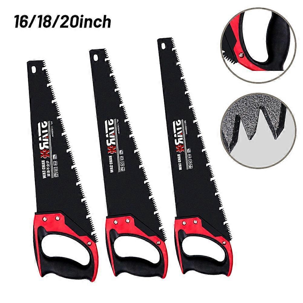 Universal 16/18/20 Inch Steel Hand Saw Outdoor Handheld Wood Saw Saws for Quick Logging Garden Tools Fine Grafting