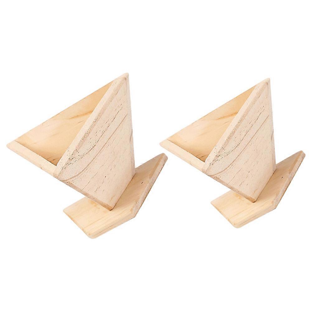 Wooden Mold for Making Rice Dumplings at Home Craftsmanship Easy to Clean 2pcs