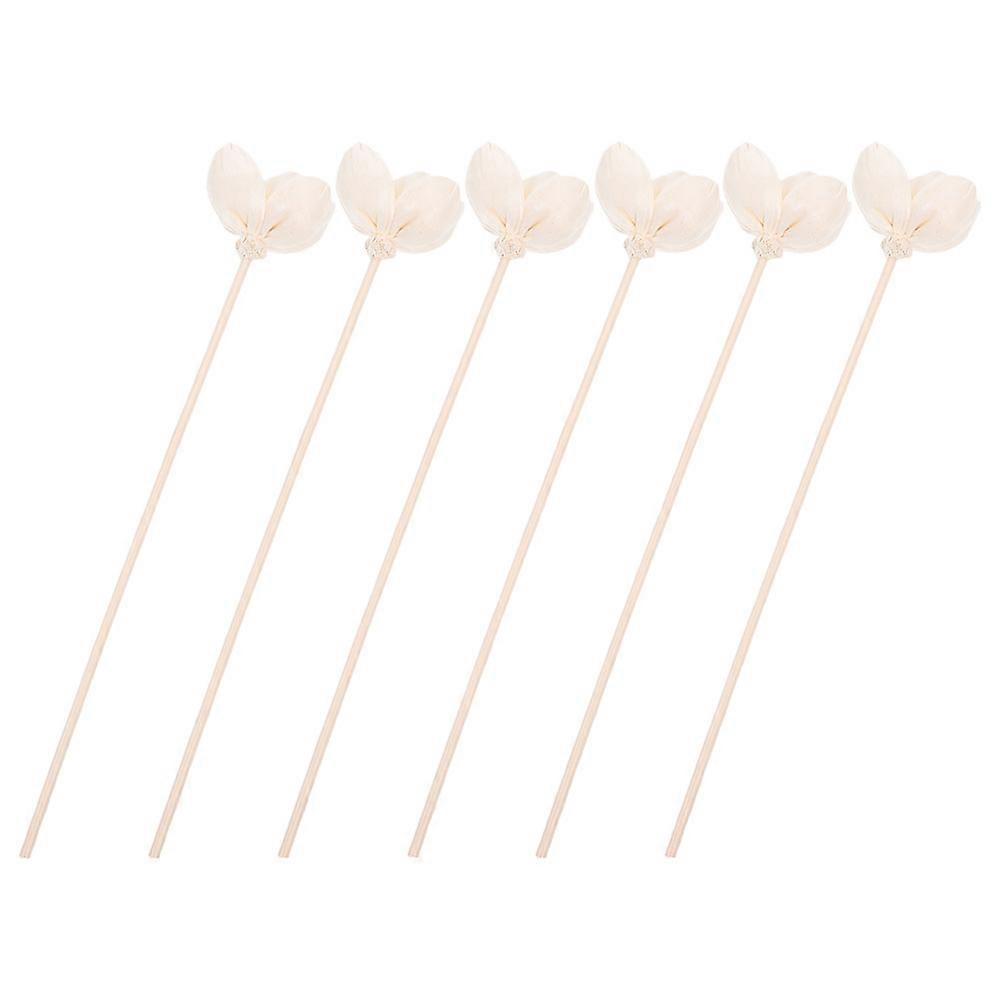 a refined and professional product description based on your input:
 
**6pcs Rattan Flower Diffuser Sticks for Essential Oils – Natural Aroma