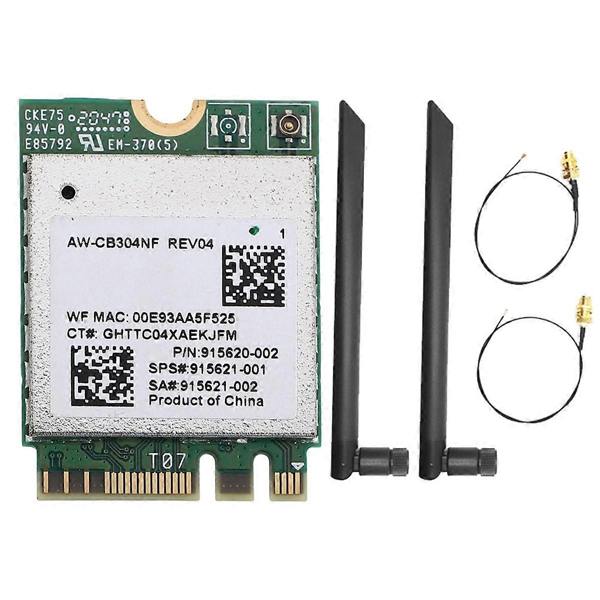 AW-CB304NF RTL8821CE WiFi Card+2X8DB Antenna 2.4G/5G Bluetooth 4.2