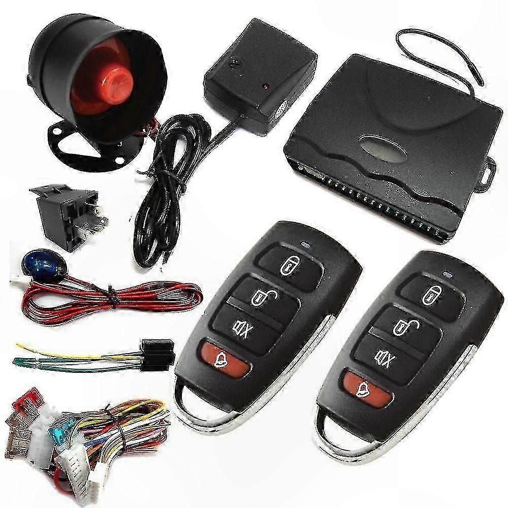 Keyless Entry Alarm System with Remote Control and Vibration Alert for Car Central Locking Solutions