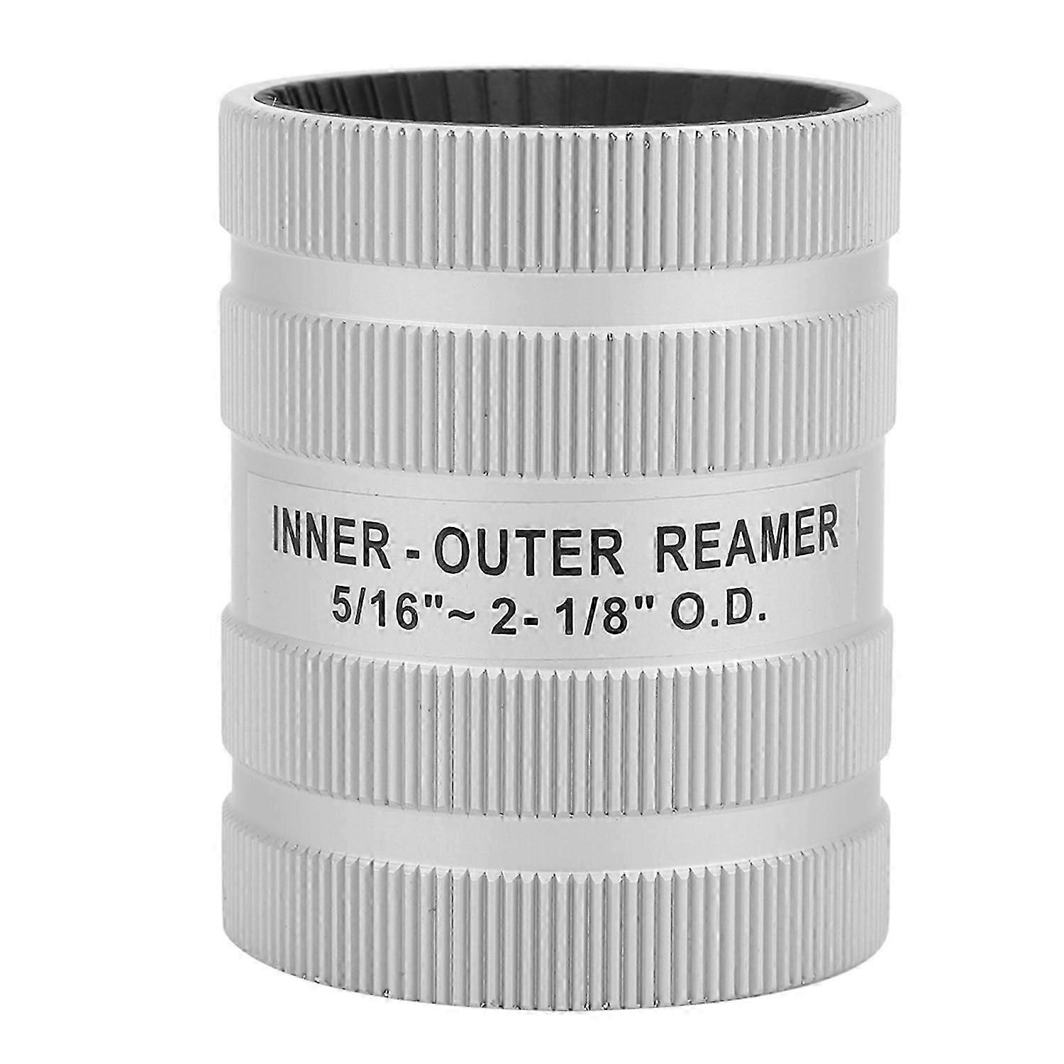 Stainless Steel Pipe Deburring Tool with Chamfer Edge, 8-54mm (5/16"-2 1/8")