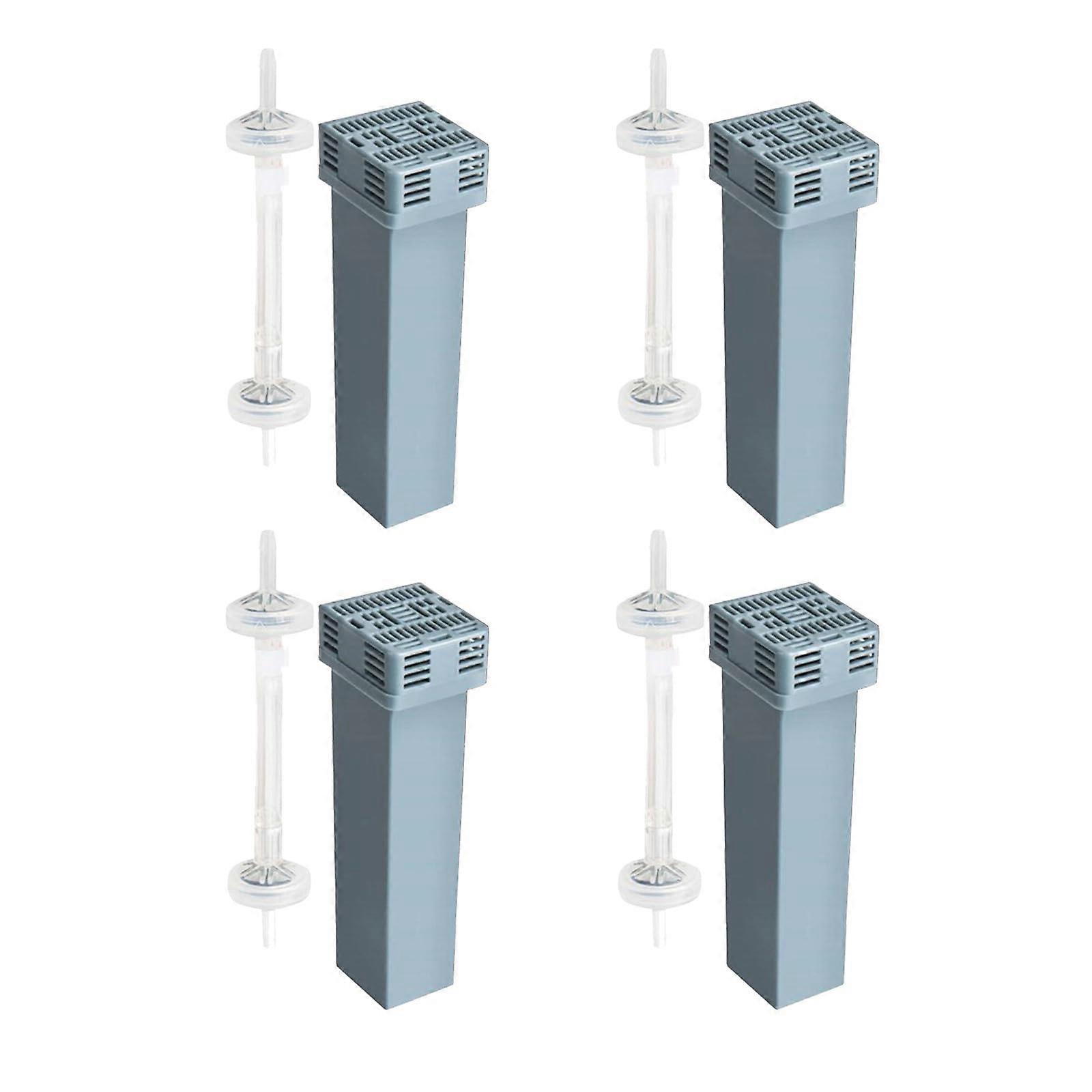 Cartridge Filters for SoClean 2, Pack of 4 CPAP Carbon Replacement Filters, Compatible Filter Kit with Check Valve
