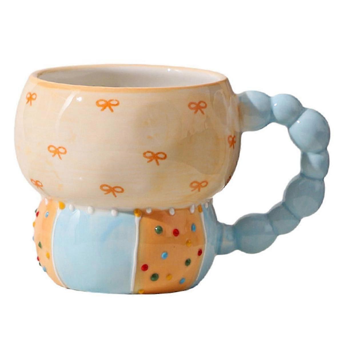 Charming Ceramic Coffee Cup for a Cosy Morning Brew