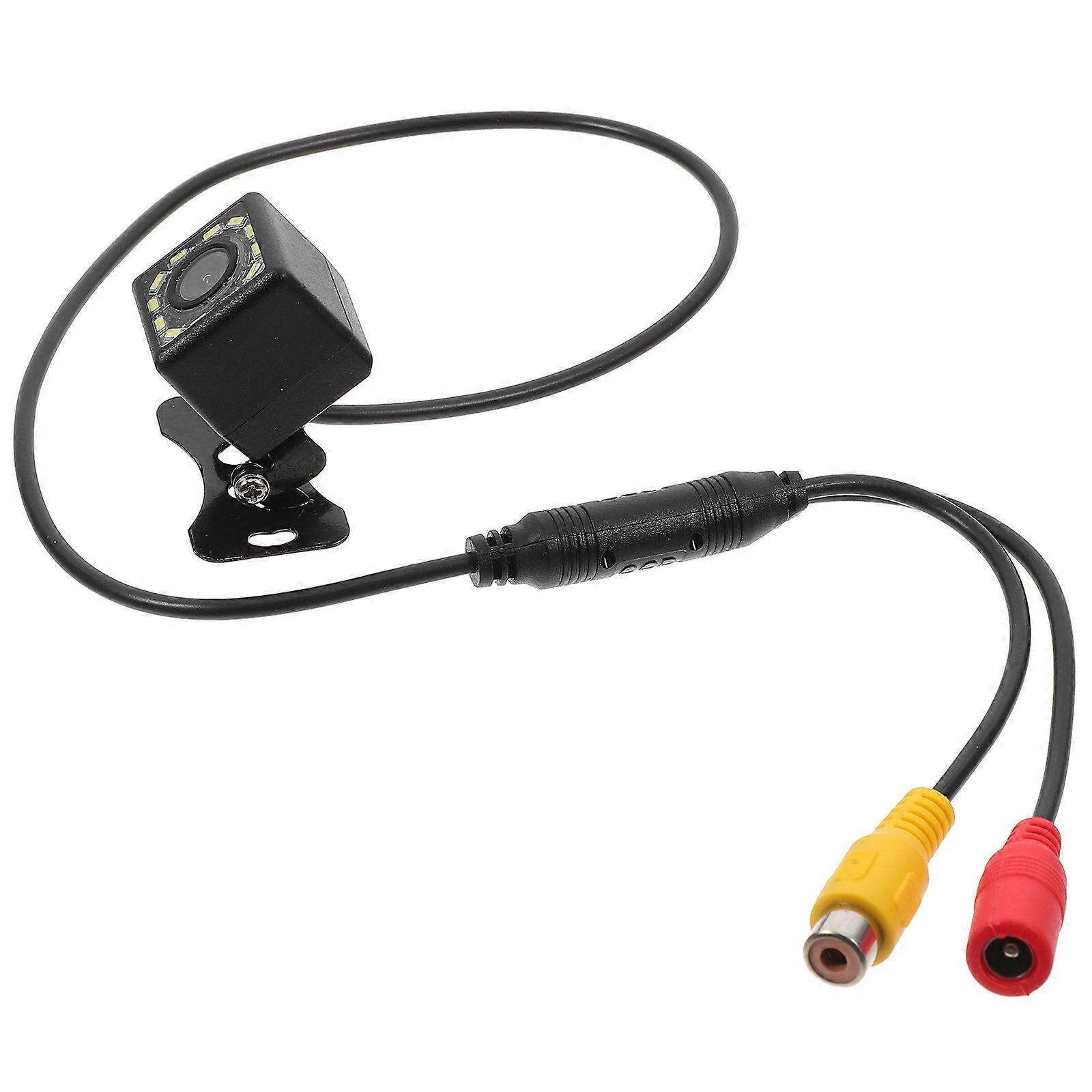 Backup Camera with Highdefinition Night Vision and Lens for Car in Black Synthetic Material 1pc