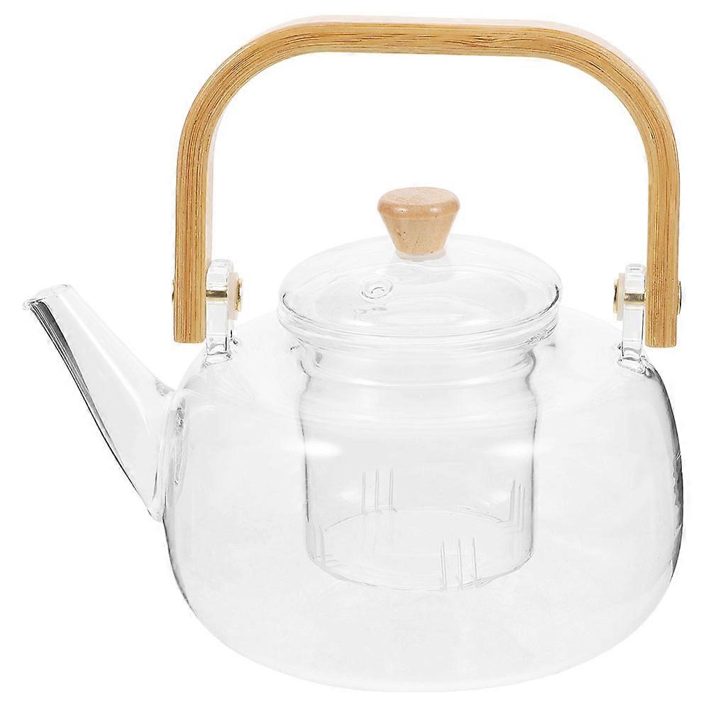 Household Tea Kettle For Daily Use Featuring Ergonomic Handle And Round Shape 1000ml 1Pcs