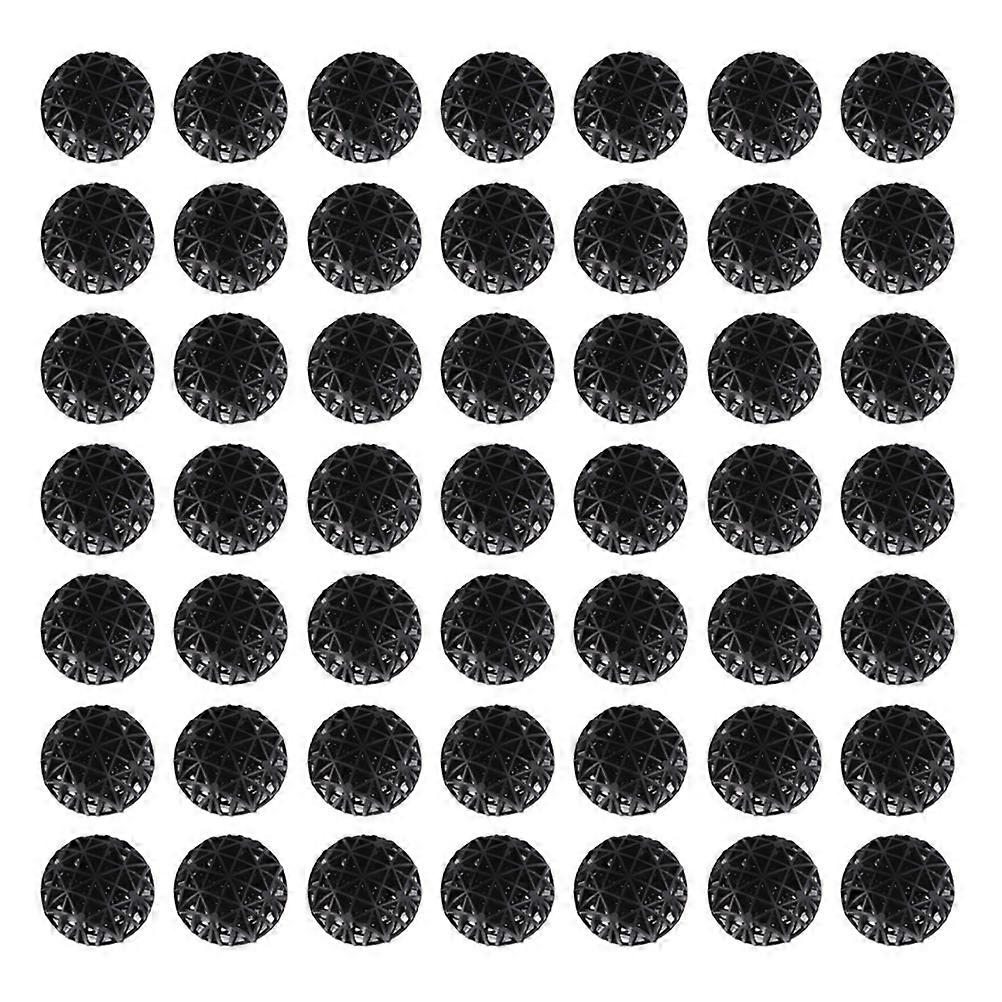 Marine Filter Media 100Set Suitable For Aquarium Enthusiasts 3.6x3.6x3.6cm Black Oxygenation Filter