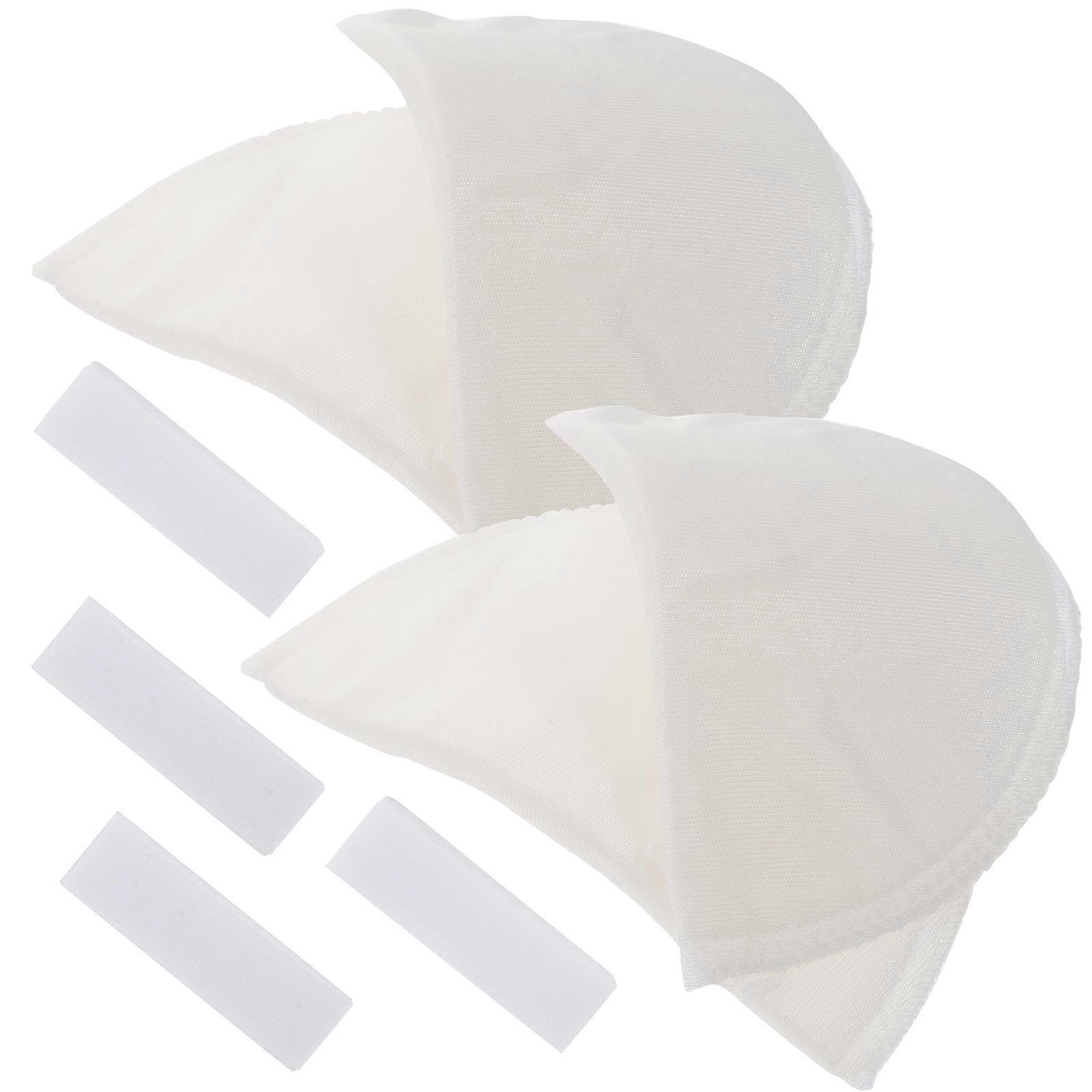 Shoulder Cushion Pads For Women Daily Wear 14x8.5cm Shape Correction Simple Design 2 Pairs