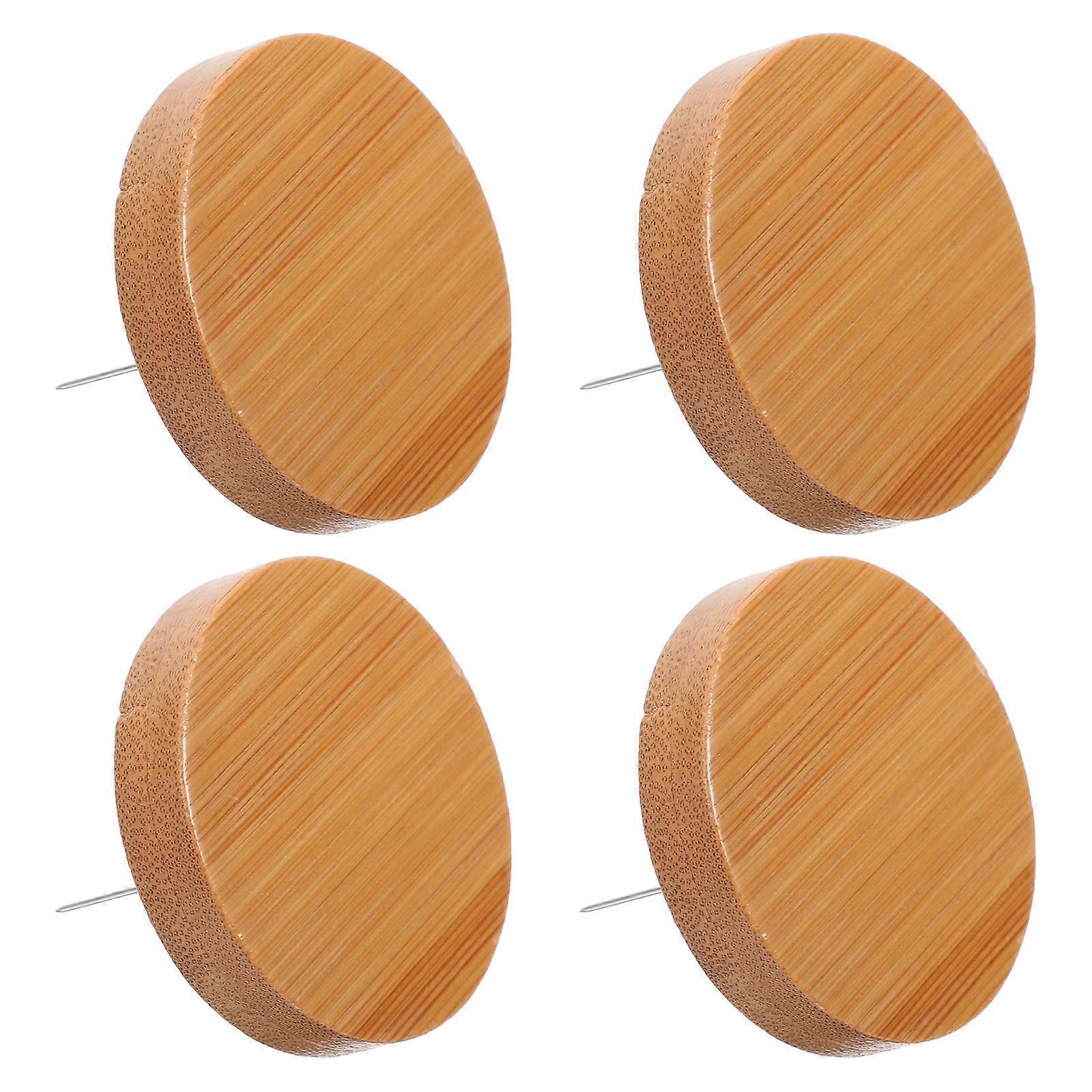 Wooden Doll Stand with Needle Base   4pcs Set for Crochet Dolls, Stable Display Rack & Portable Action Figure Holder for Collectors