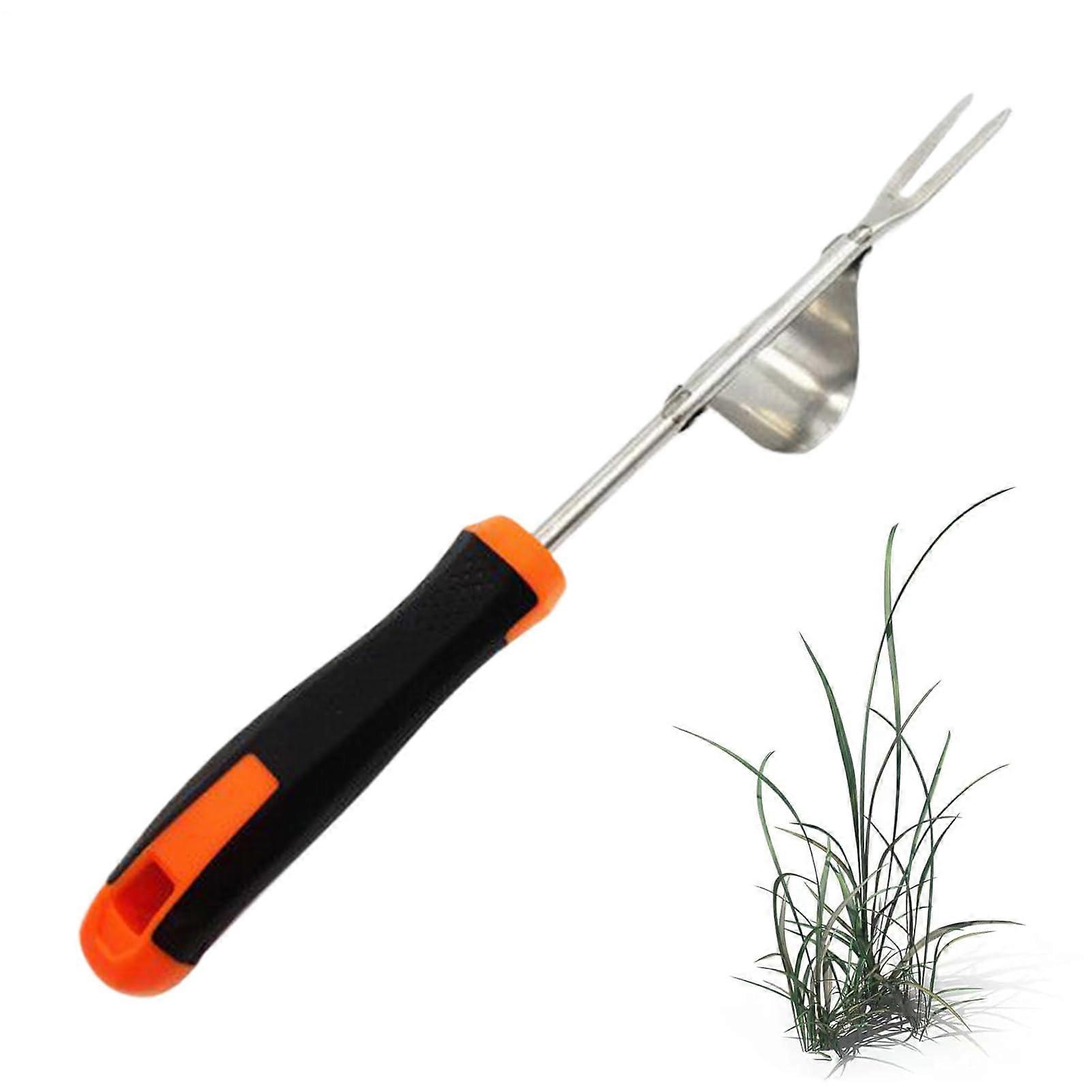 Hand Weed Tool  Made in Germany from Stainless Steel  Multifunctional Grass Extractor, Ergonomically Designed
