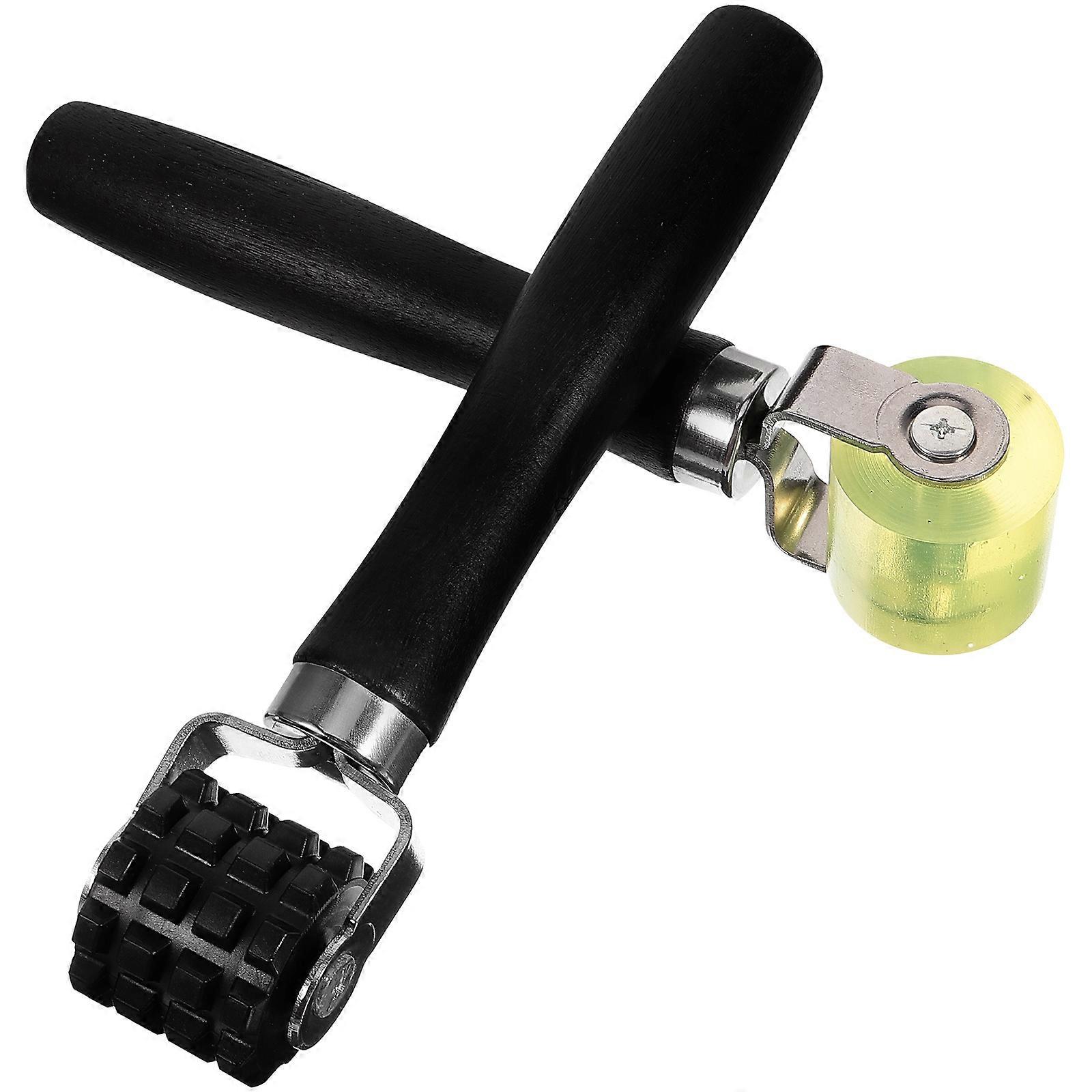 Noise Roller For Auto Installation Handheld Built-in Bearings And Ergonomic Handle 2Pcs