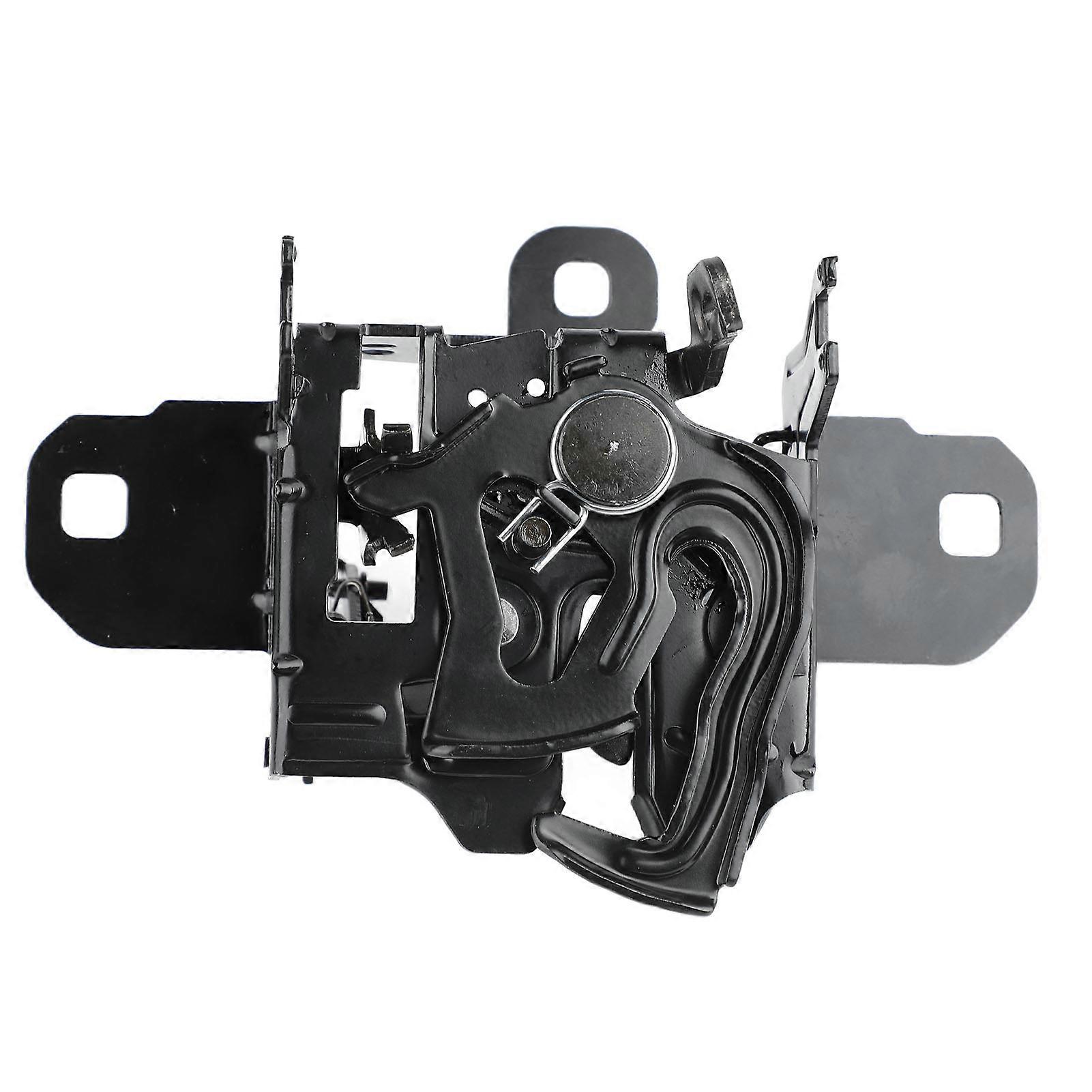 Black Car Hood Lock 1J0823509 Compact Engine Hood Latch Assembly Replacement for Bora