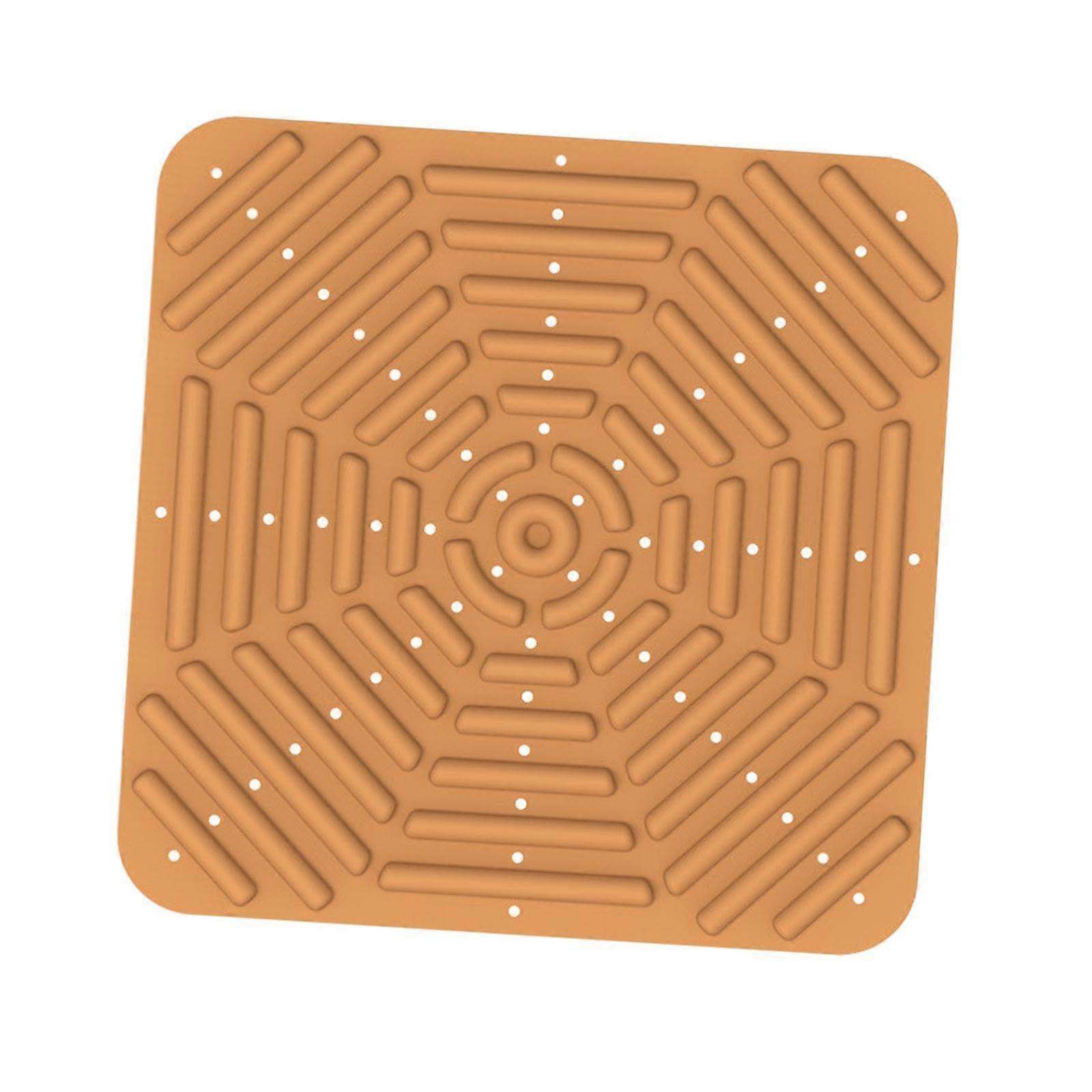 Chicken nesting box pads, reusable soft nesting liners for egg laying, lightweight chicken coop mats for brooders, BROWN