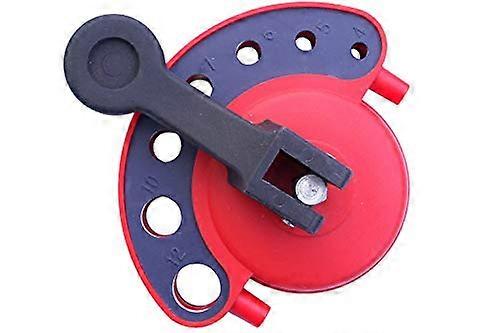 Diamond Drill Bit Centring Aid for Granite and Marble Tiles with Suction Base, Compatible with 5/8" and 1" Sizes