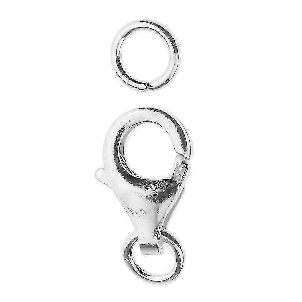 1 Piece 925 Silver Lobster Clasp Connector for Bracelets Necklaces 18mm