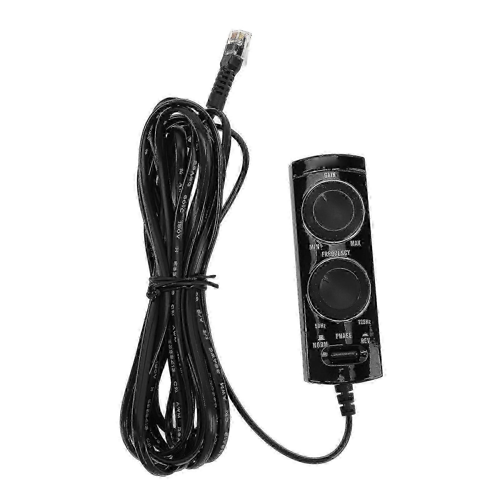 Ultra Thin Subwoofer Speaker Wire Control Cable for Car Stereo Systems - Compatible with Multiple Models