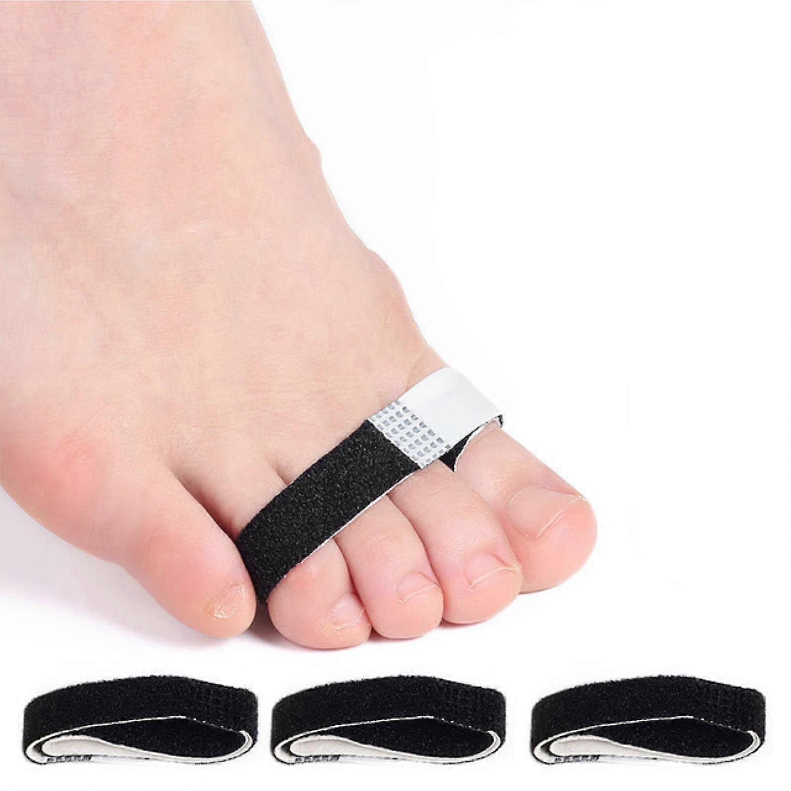 1/2/5/10Pcs Hammer Toe Straightener Toe Splints Bandages for Correcting Hammertoe Crooked  Overlapping Toes Protector Type E2pcs