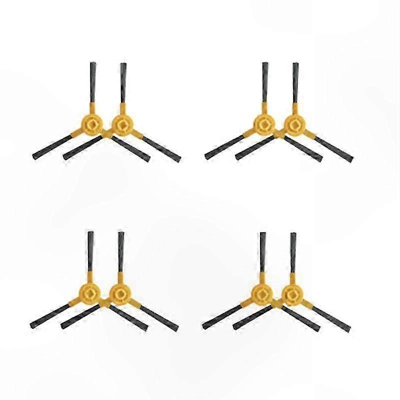 8Pcs Replacement Side Brushes for Robot Vacuum Cleaners-Compatible with T550 T560 Series and 950 Series Models
