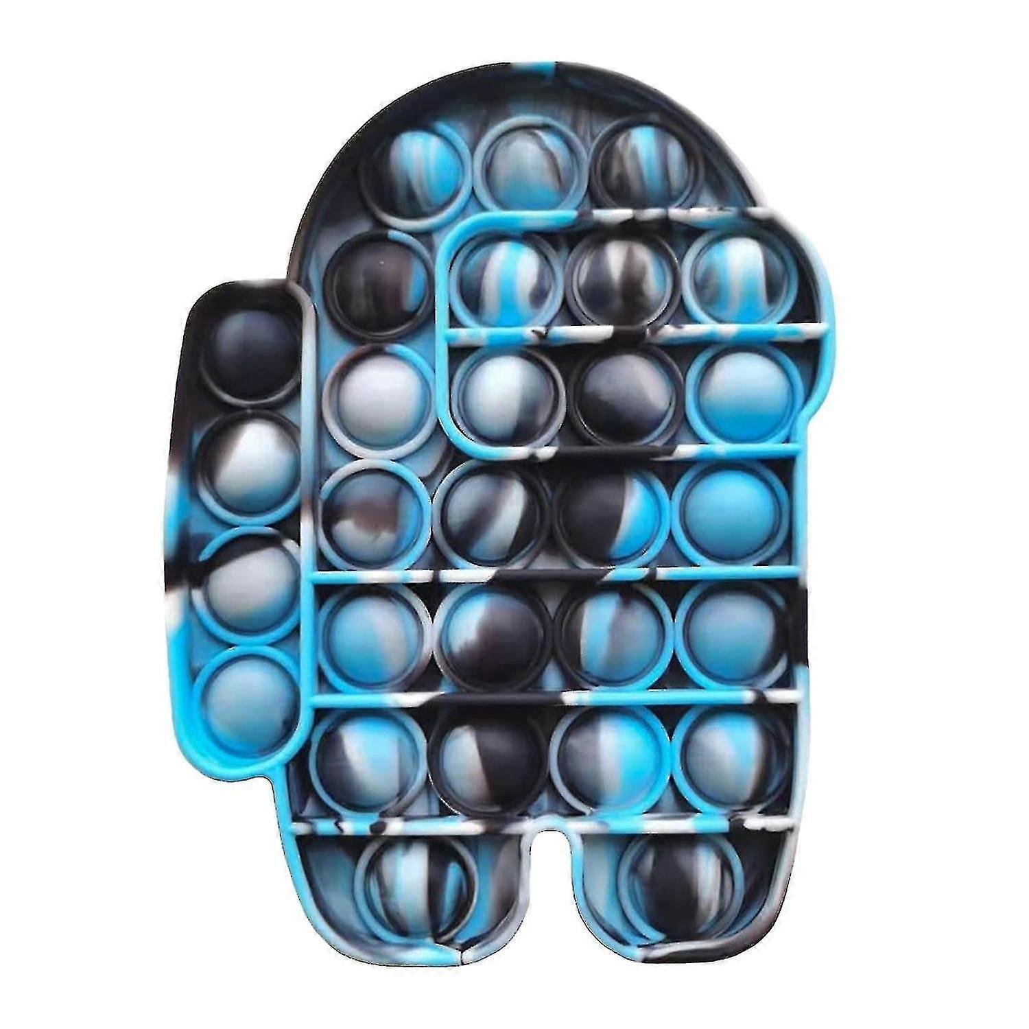 Blue Among Us Shape Anti-stress Bubble Toy
