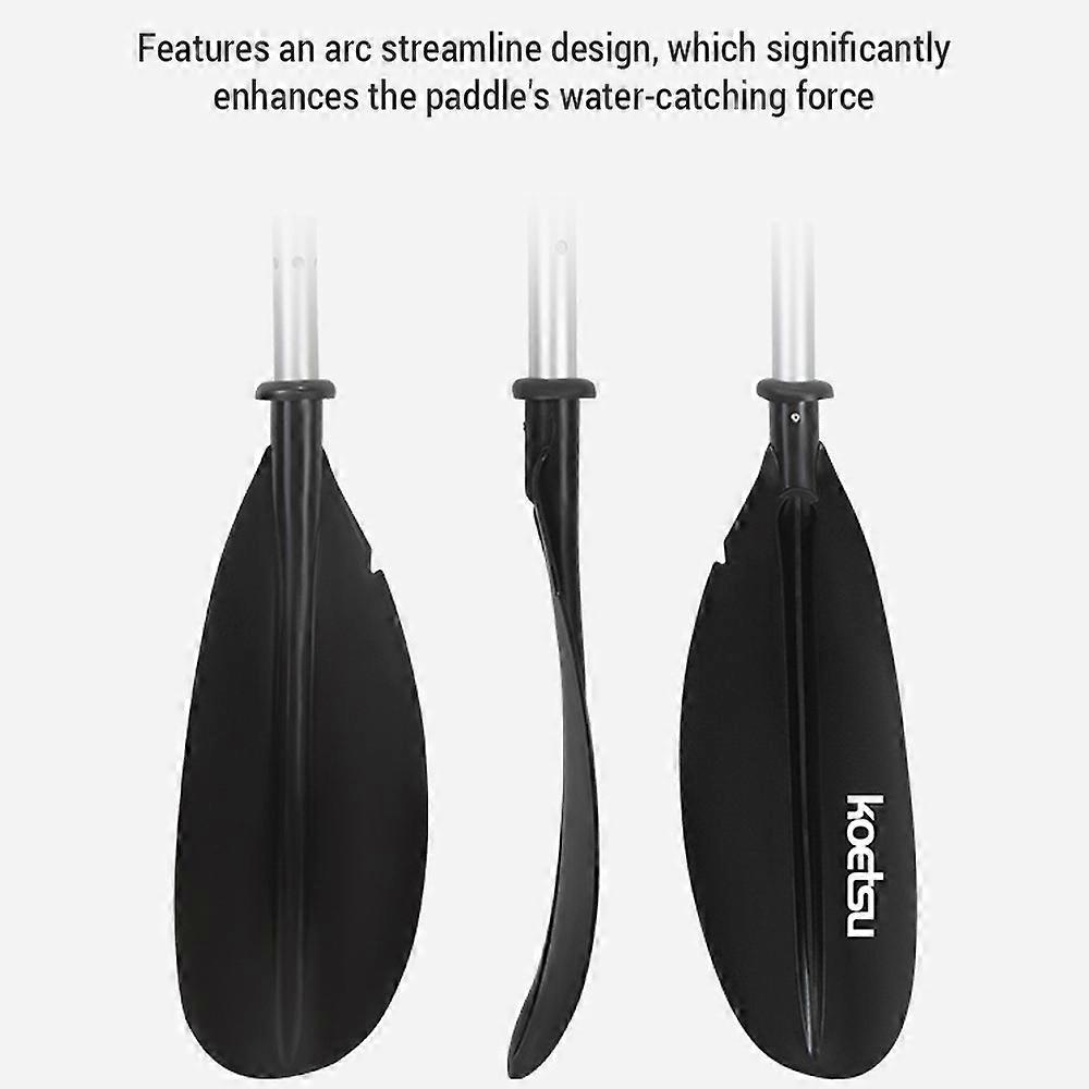 Four Sections Detachable Adjustable Kayak Paddles Aluminum Alloy Shaft Paddle Double Head Paddle