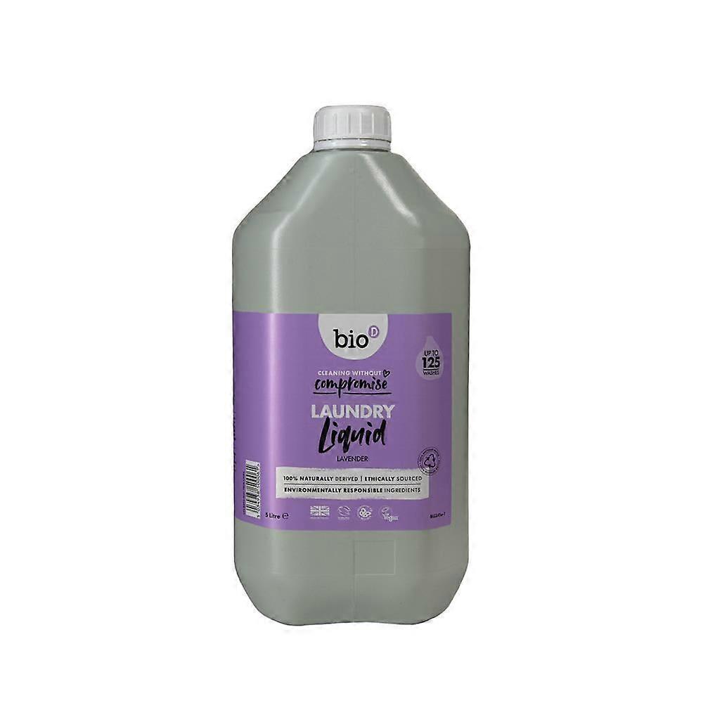 Bio-D Laundry Liquid with Lavender - 5 litre - 2 Pack