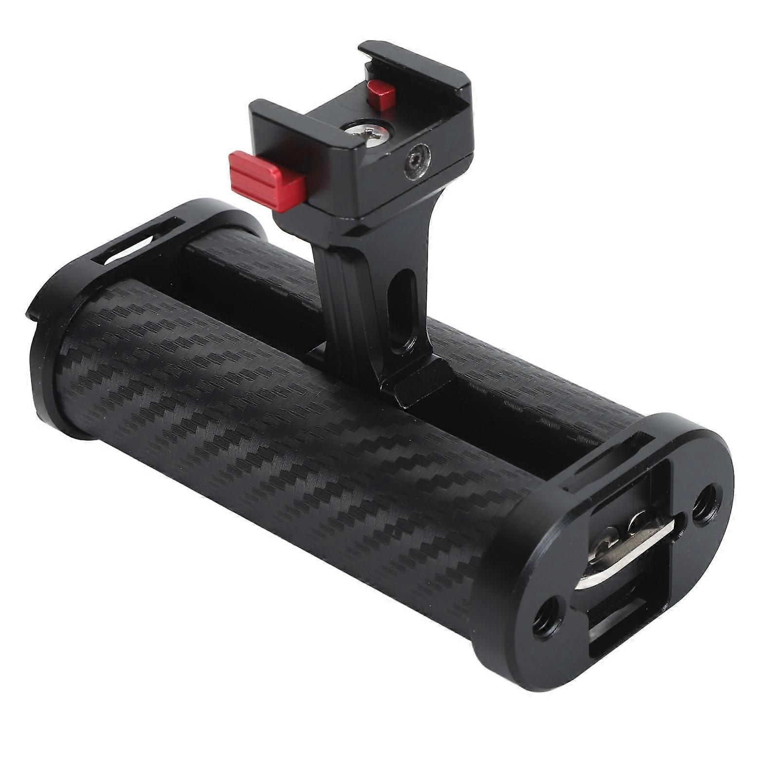 1/4in Thread Aluminum Camera Cage Handle Grip with Quick Release