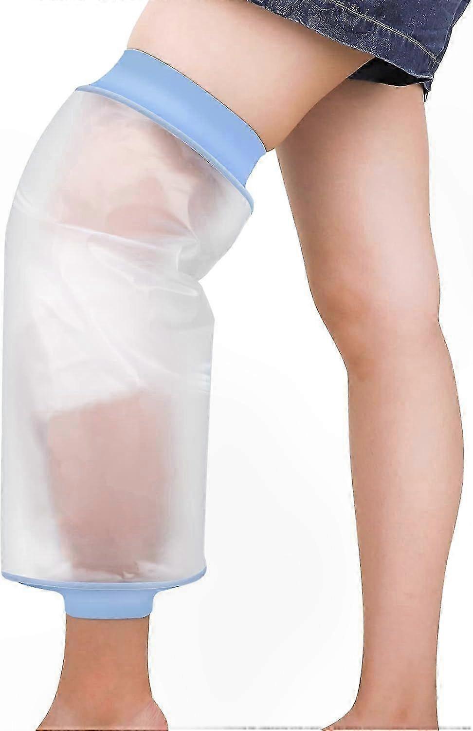 Post-Surgery Waterproof Knee Protector for Adults - Enhanced Shower Coverage