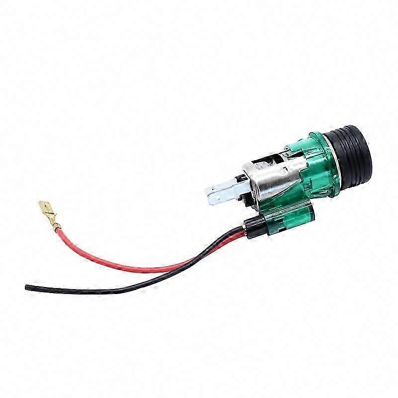 12V/24V Illuminated Car Cigarette Lighter Socket Replacement for Auto Vehicle Plug
