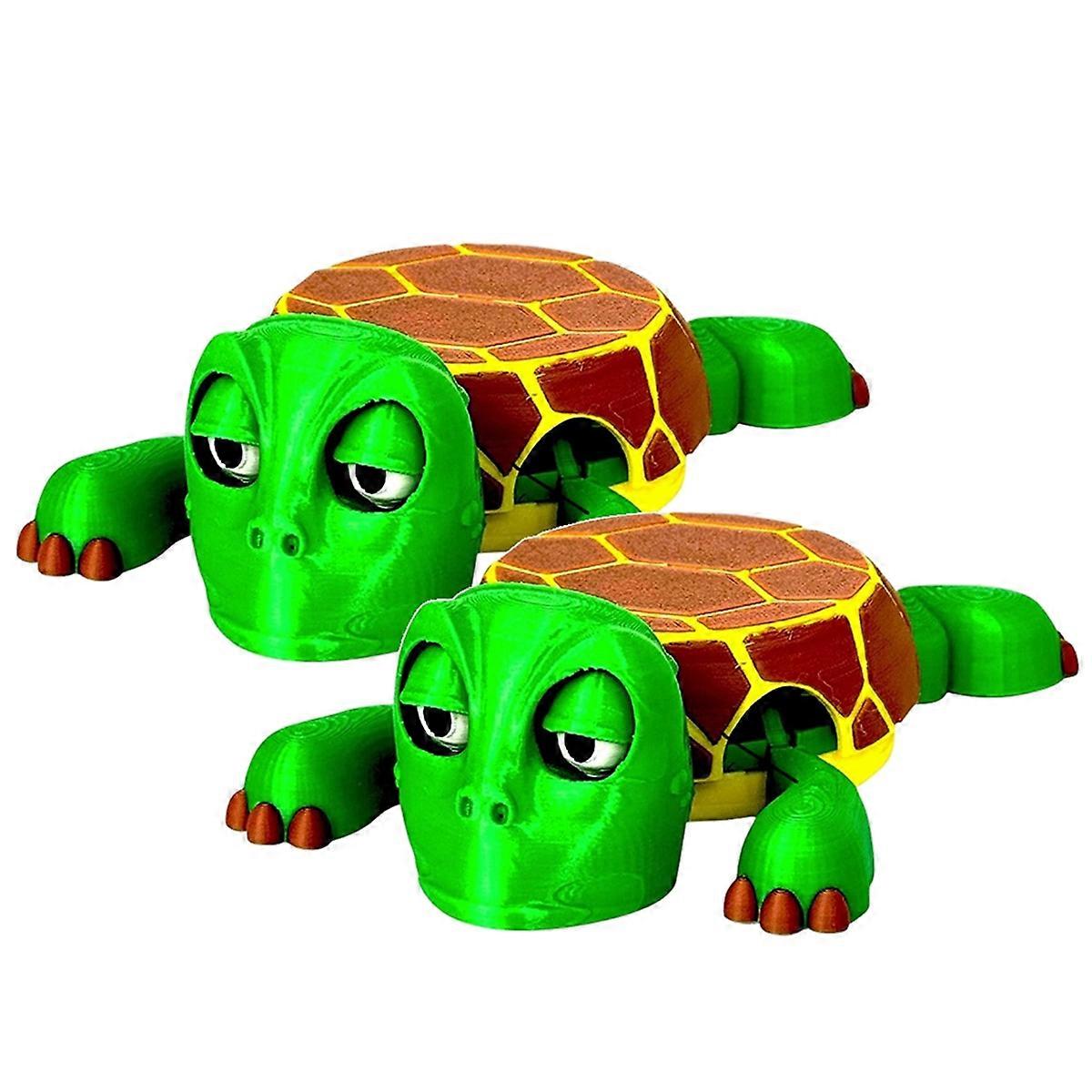 3D Printed Turtle Coaster -Decorative Cup Base, Funky Table Ornament & Practical Drink Mat for Home Kitchen Office