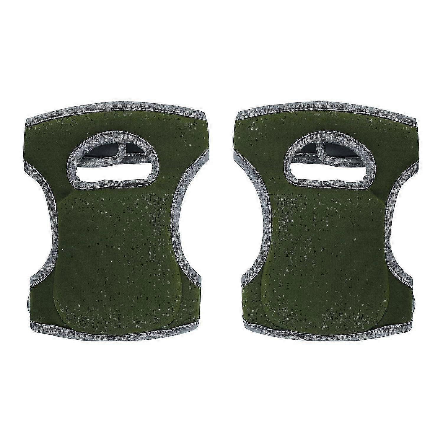 Adjustable knee pads for flooring and cleaning, cushioned gardening support