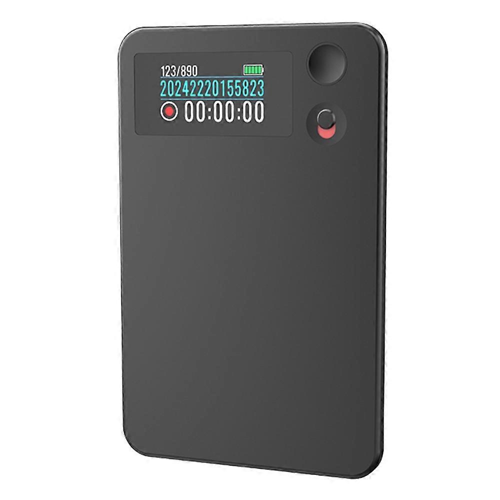 A3P 64GB AI Voice Recorder with Screen Smart Translation Voice Recorder APP Control