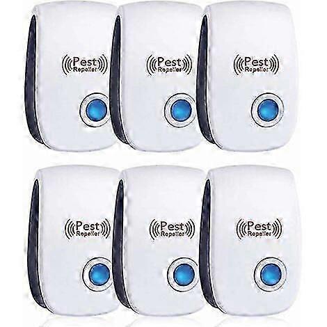 2025LatestModelUltrasonic Mouse Repellent, 6 Pack Ultrasonic Mouse and Rat Repellent Effective