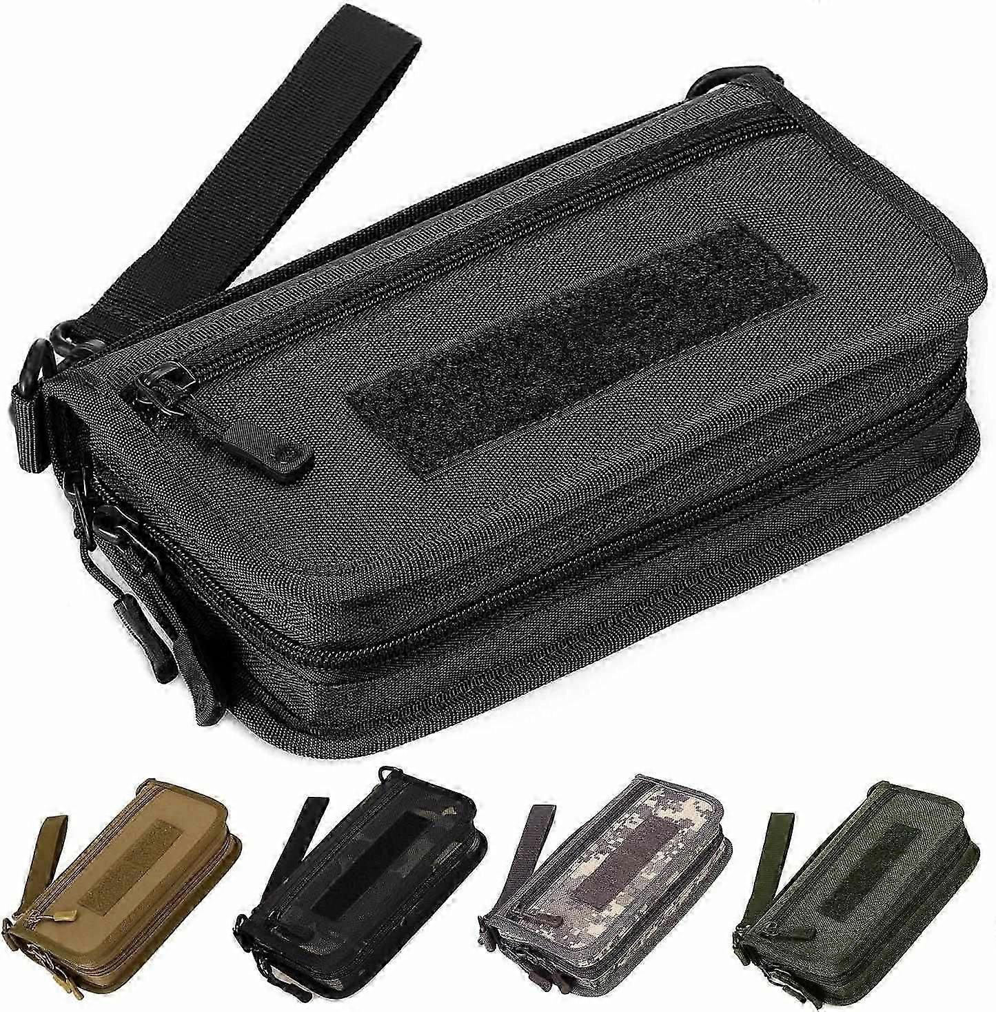 Wristlet Men's Tactical Wallet Military Purse for Cell Phone Cash