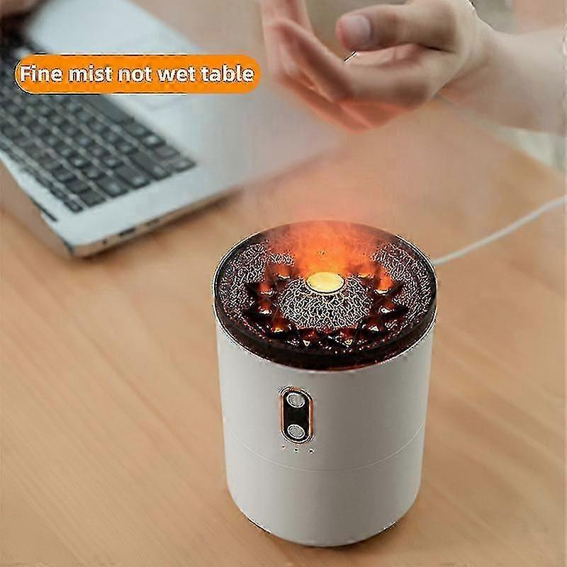 Blue Flame Electric Air Humidifier Usb Aromatherapy Esssential Oil Diffuser For Home Room Fragrance Aroma Humidifier Diffuser