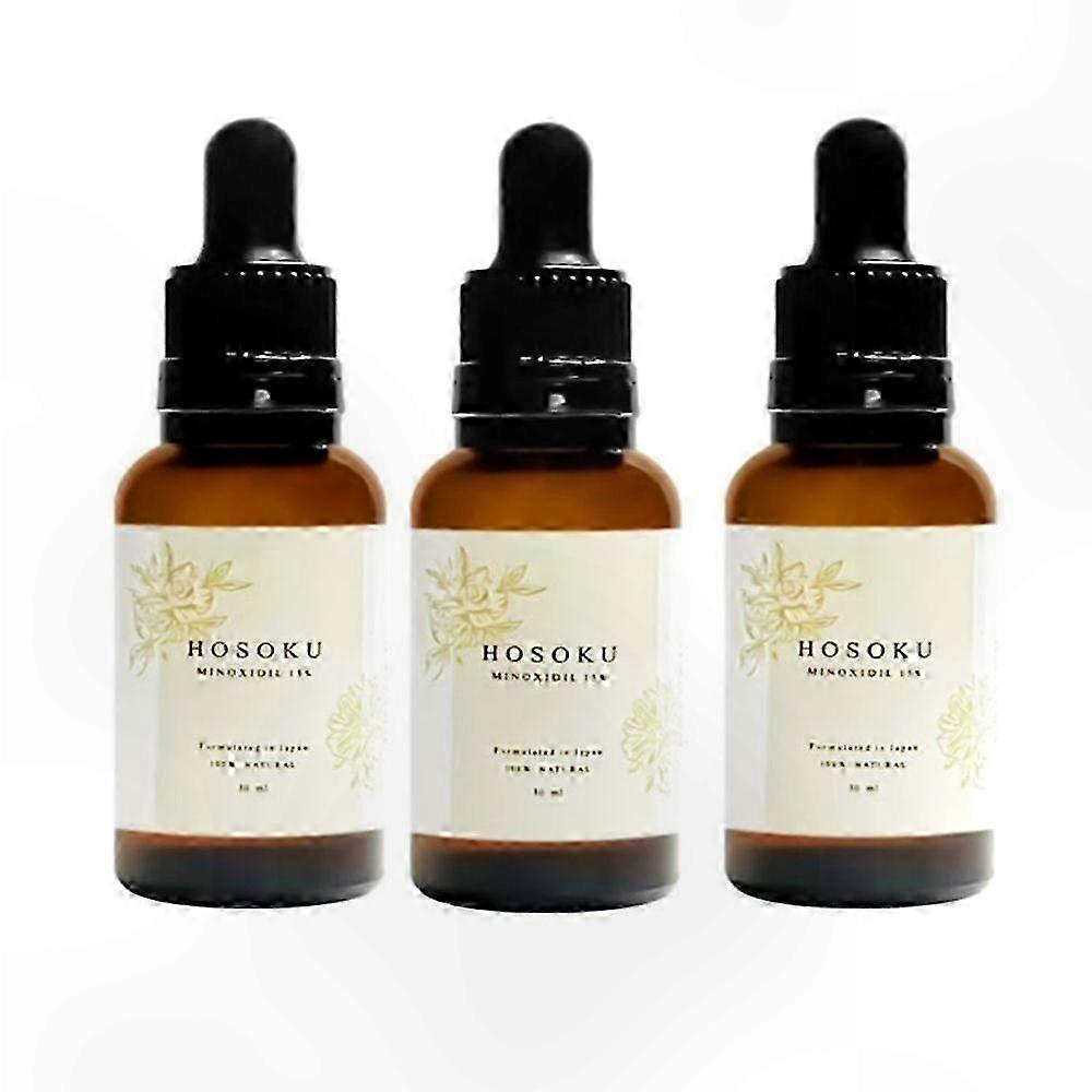 3pc Hair Growth Oil for Enhanced Smoothness and Nourishment Vital