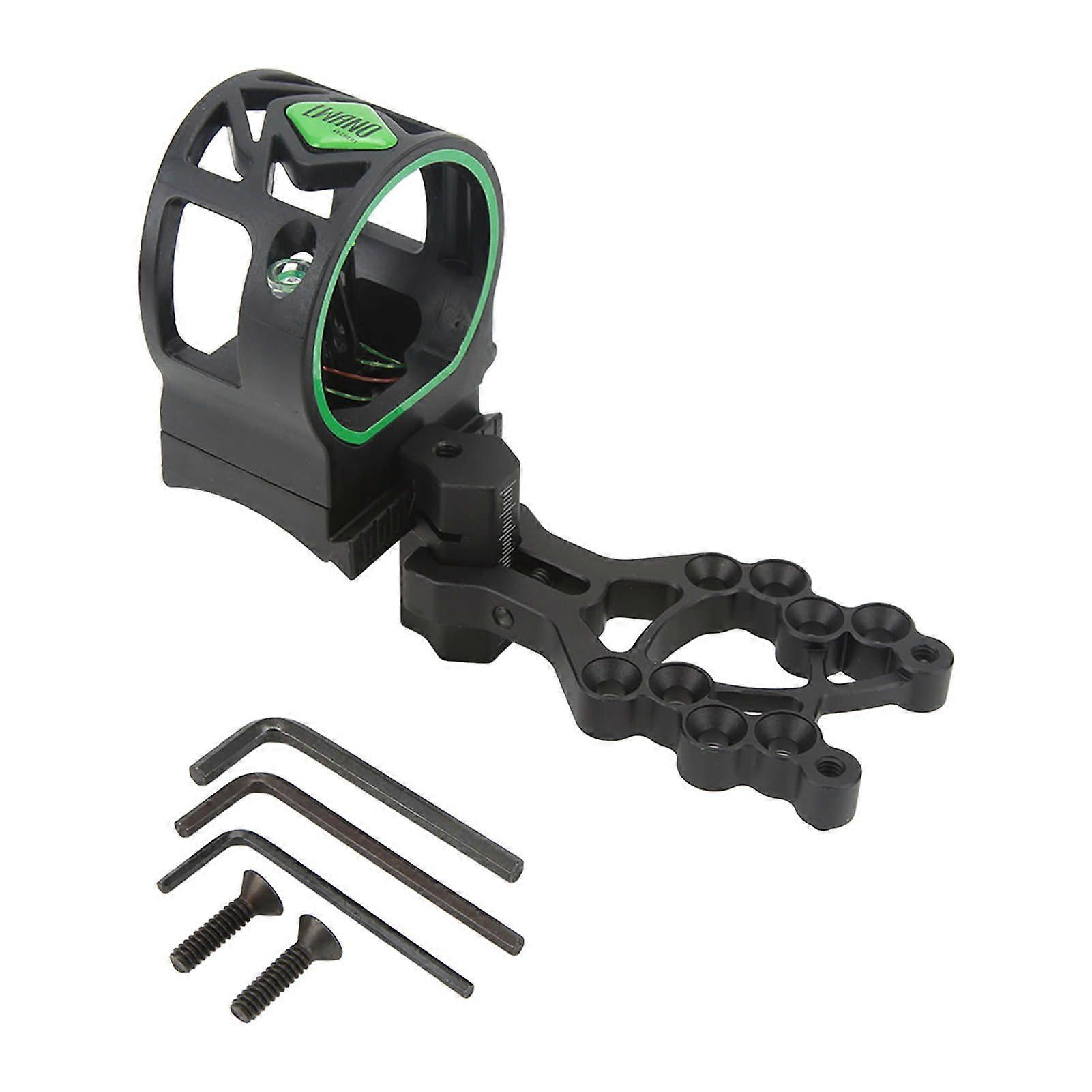 M1 5 Pin Bow Sight Aluminum Alloy Horizontal Vertical Adjustable Archery Bow Sight Arrow Accessories